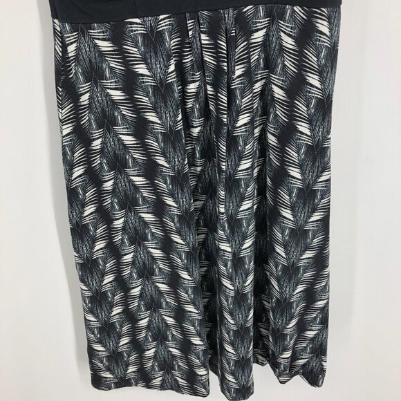 Patagonia Black & White ‘Margot’ Sleeveless Jersey Knit Fit &  Flare Dress S - Picture 13 of 16